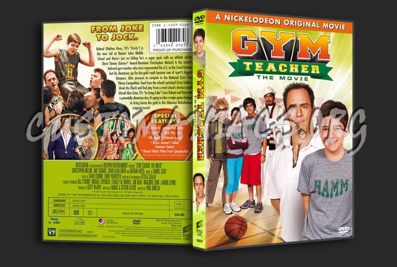 Gym Teacher The Movie dvd cover