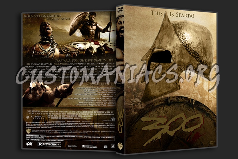 300 dvd cover