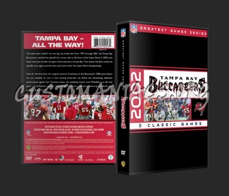 Tampa Bay Buccaneers (Greatest Games Series) dvd cover