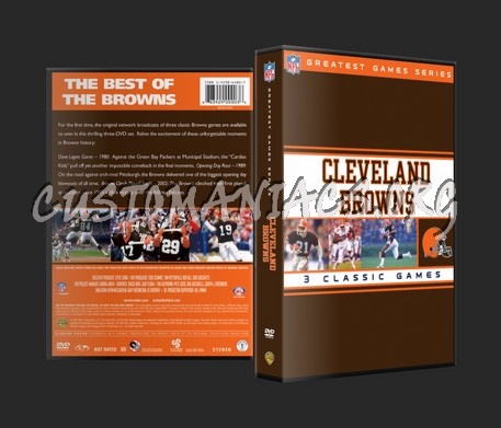 Cleveland Browns (Greatest Games Series) dvd cover