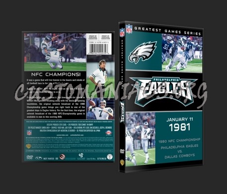 Philadelphia Eagles (Greatest Games Series) dvd cover