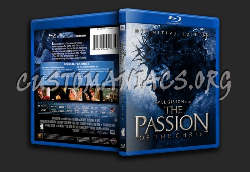 The Passion of The Christ blu-ray cover
