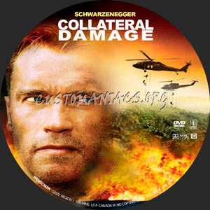 Collateral Damage dvd label