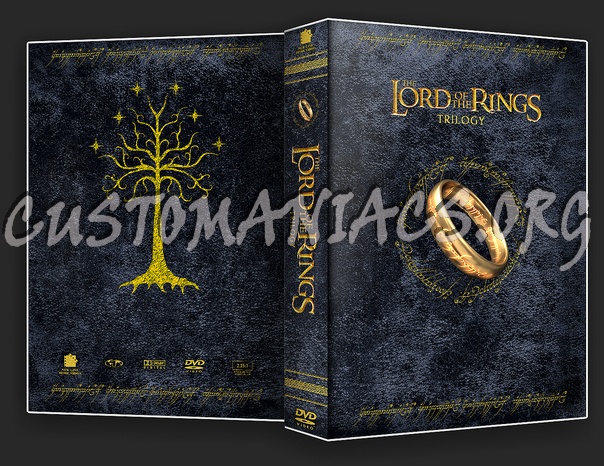 Lord of the Rings Trilogy dvd cover