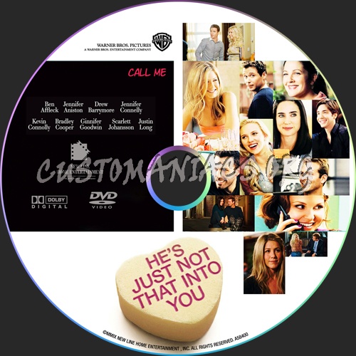 He's Just Not That Into You dvd label