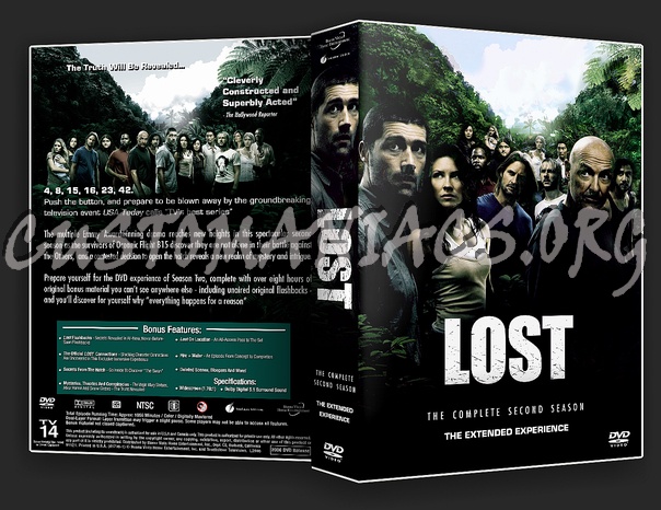 lost - s2 - Custom by Q-D dvd cover