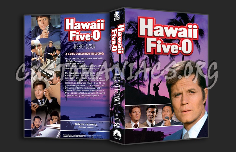 Hawaii Five-O Season 6 dvd cover