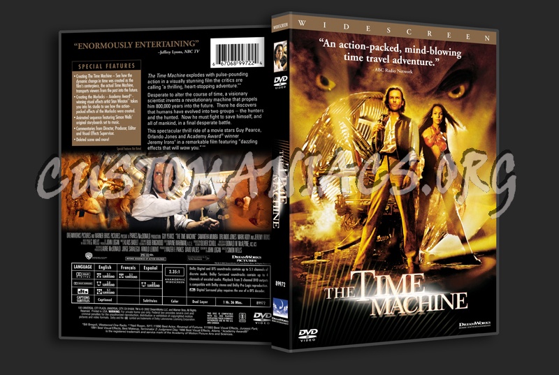 The Time Machine dvd cover