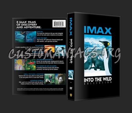 IMAX Into The Wild Collection dvd cover