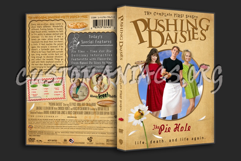 Pushing Daisies Season One dvd cover