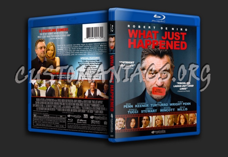 What Just Happened blu-ray cover