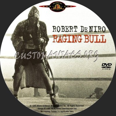 Raging Bull dvd label