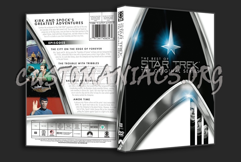 The Best of Star Trek The Original Series dvd cover