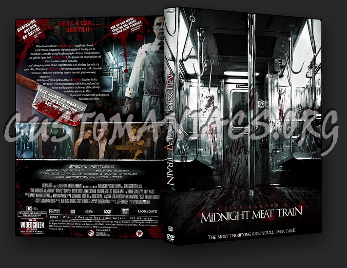 Midnight Meat Train dvd cover
