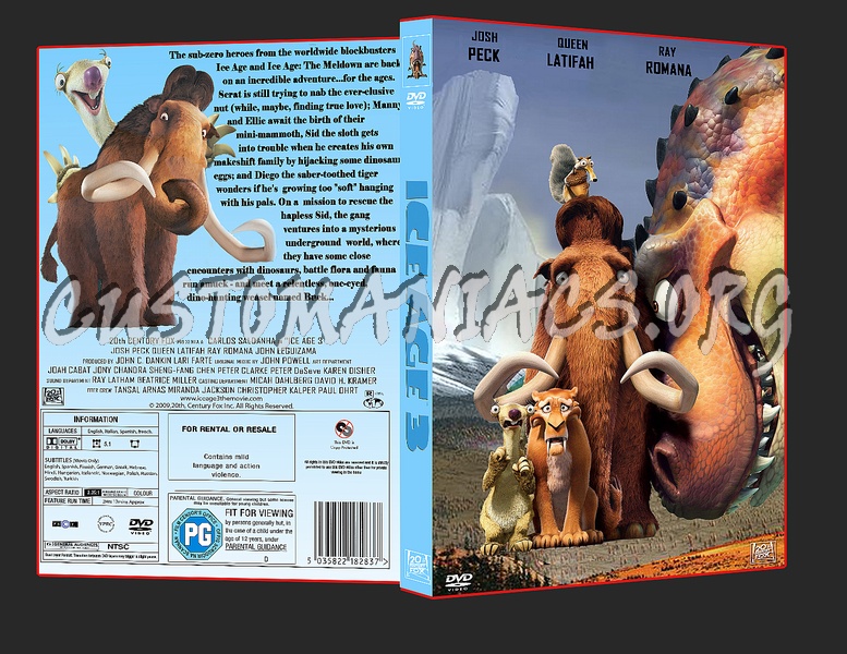 Ice Age 3 dvd cover