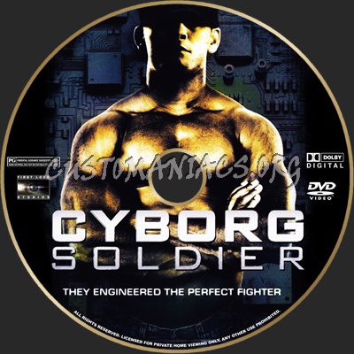 Cyborg Soldier dvd label