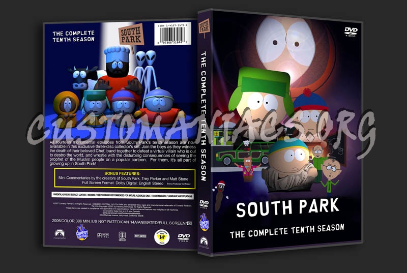 South Park Season 10 dvd cover