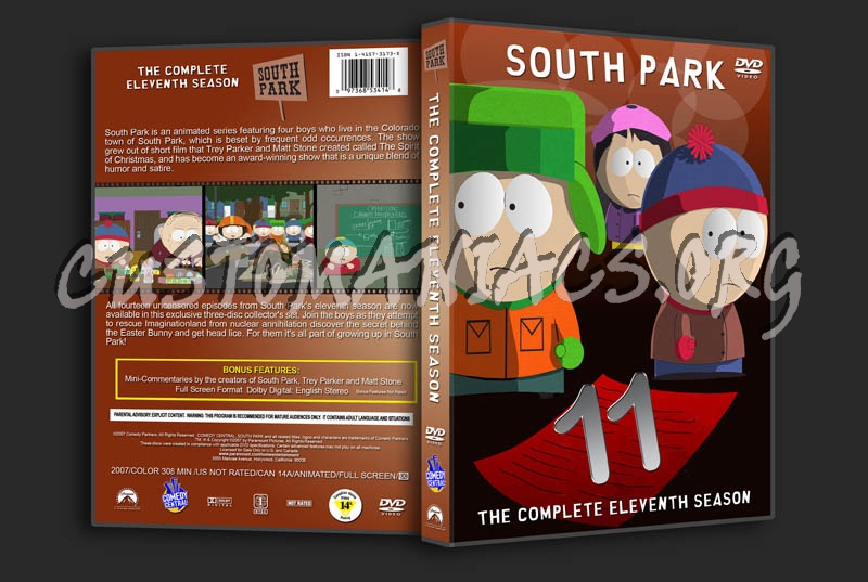 South Park Season 11 dvd cover