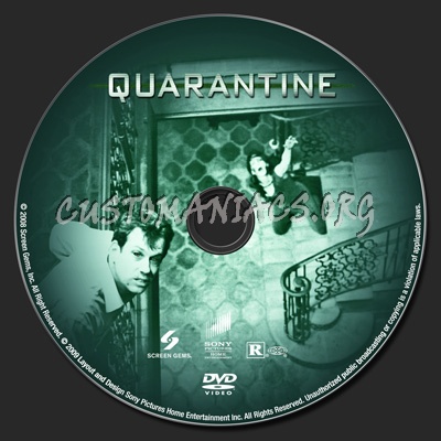 Quarantine dvd label