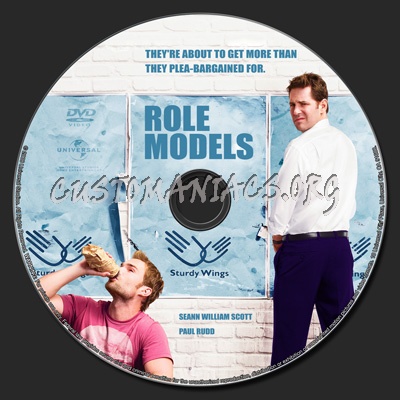 Role Models dvd label