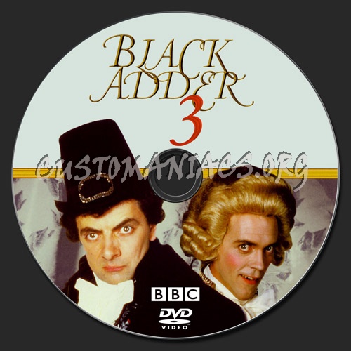 BlackAdder The Third dvd label