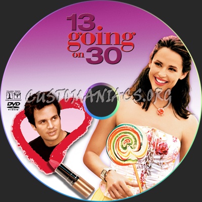 13 going on 30 dvd label