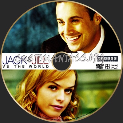 Jack & Jill vs The World dvd label