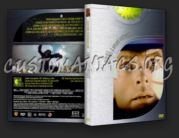 2001 A Space Odyssey dvd cover