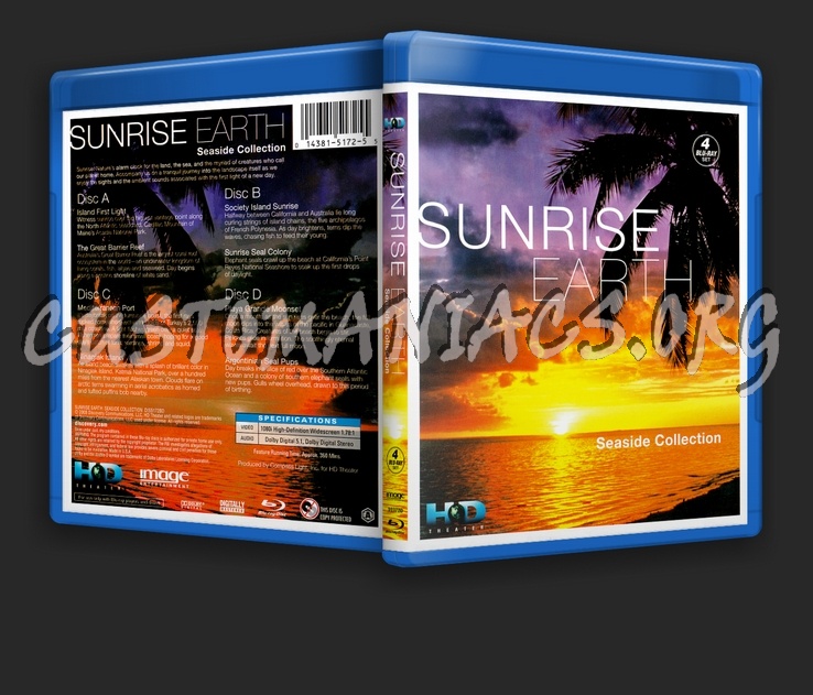 Sunrise Earth Seaside Collection blu-ray cover