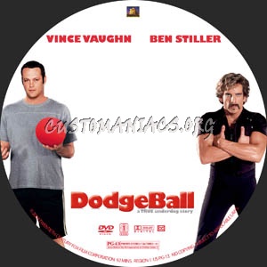 DodgeBall dvd label