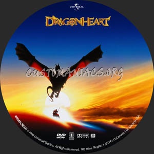 Dragonheart dvd label