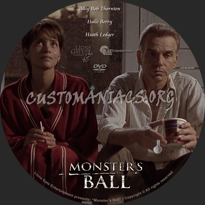 Monster's Ball dvd label