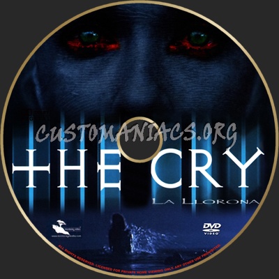 The Cry dvd label