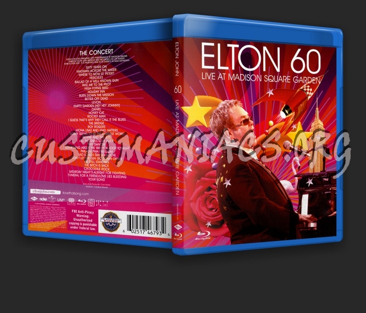 Elton 60 blu-ray cover