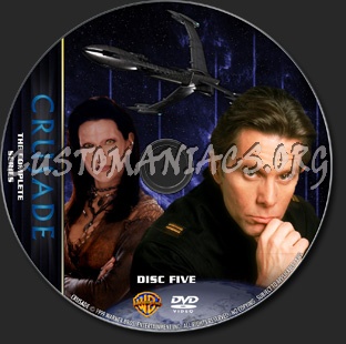 Crusade (Babylon 5) - TV Collection dvd label