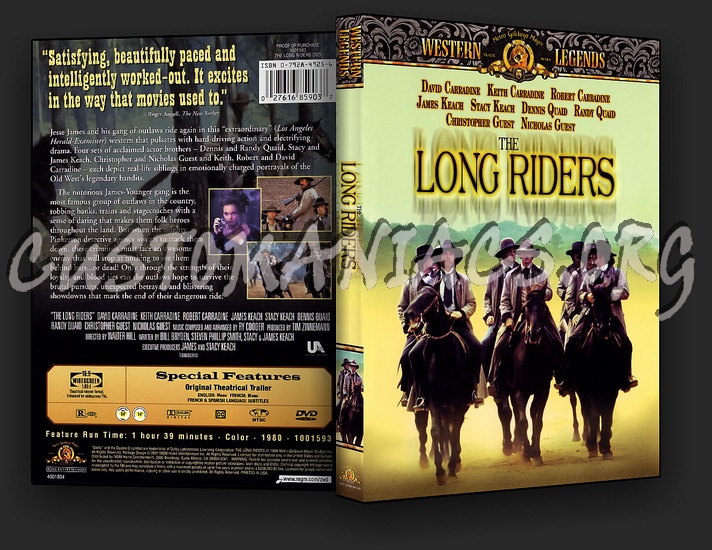 The Long Riders dvd cover