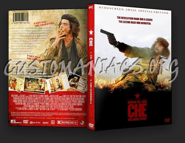 Che - Part 1 & 2 dvd cover