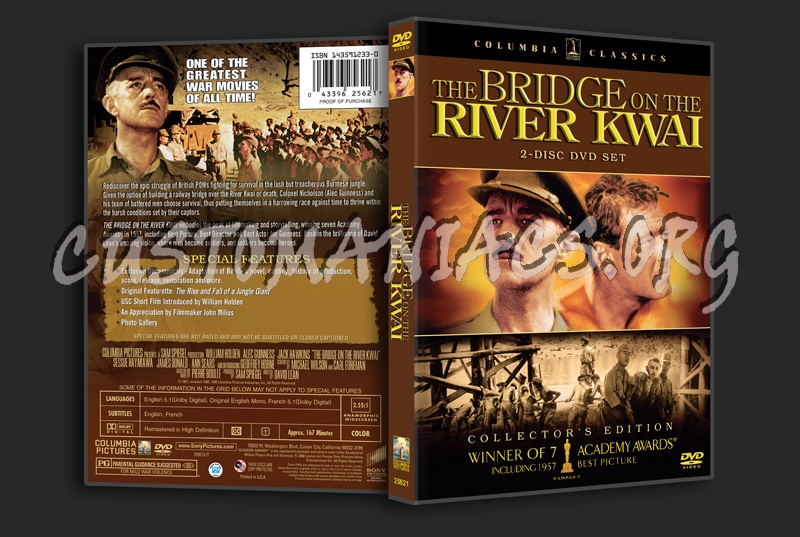 The Bridge on the River Kwai dvd cover