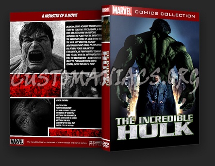 Incredible Hulk dvd cover