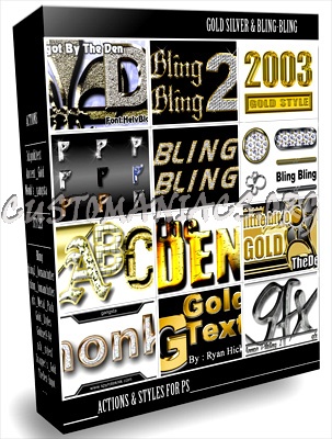Gold Silver & Bling-Bling Styles & Actions 