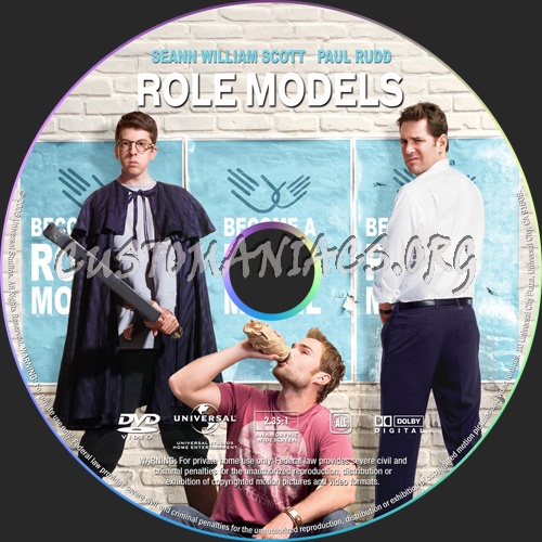 Role Models dvd label