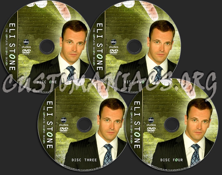 Eli Stone Season Two - TV Collection dvd label