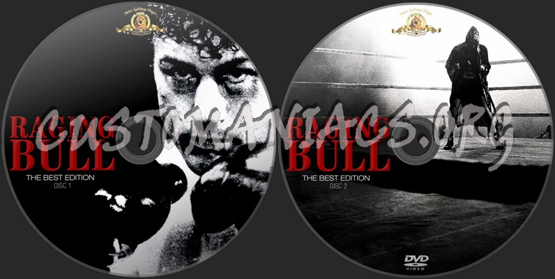 Raging Bull dvd label