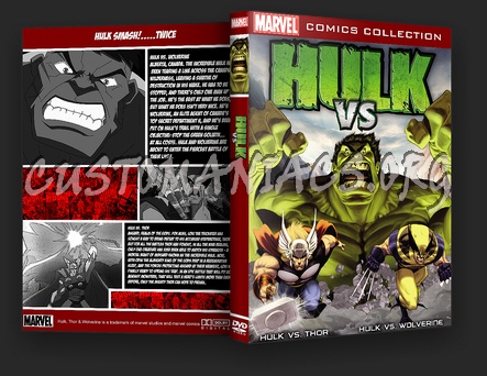 Hulk Vs dvd cover