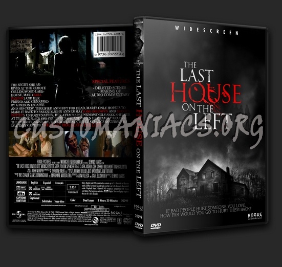 The Last House on the Left dvd cover