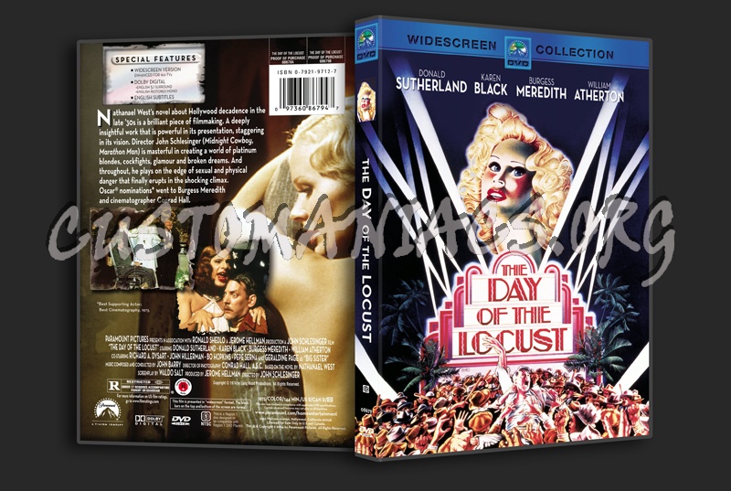 The Day of the Locust dvd cover