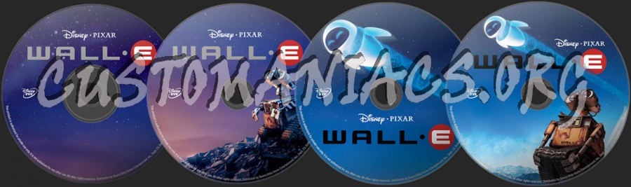 Wall-E dvd label