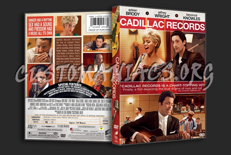 Cadillac Records dvd cover