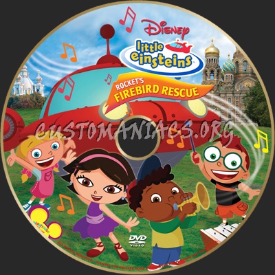 Little Einsteins Rocket's Firebird Rescue dvd label