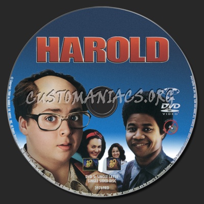 Harold dvd label